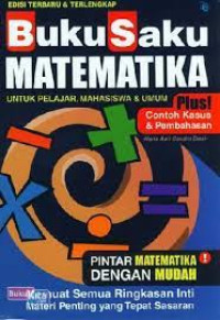 Image of Buku saku matematika untuk pelajar, mahasiswa dan umum