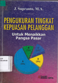 Image of Pengukuran tingkat kepuasan pelanggan : untuk menaikkan pangsa pasar