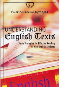 Image of Understanding english texts : some strategies for effective reading for non-english students