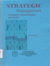 Image of Strategic management: formulation, implementation, and control.