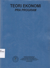 Image of Teori Ekonomi:pra program