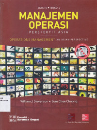 Image of Manajemen operasi: perspektif asia= operations management an asia perspective