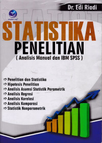 Image of Statistika penelitian ( analisis manual dan IBM SPSS