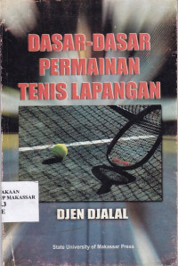 Image of Dasar-dasar permainan tenis lapangan