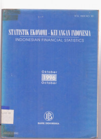Image of Statistik Ekonomi Keuangan Indonesia: indonesian financial statistics