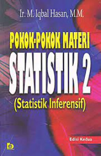 Image of Pokok-pokok materi statistik 2 : statistik inferensif
